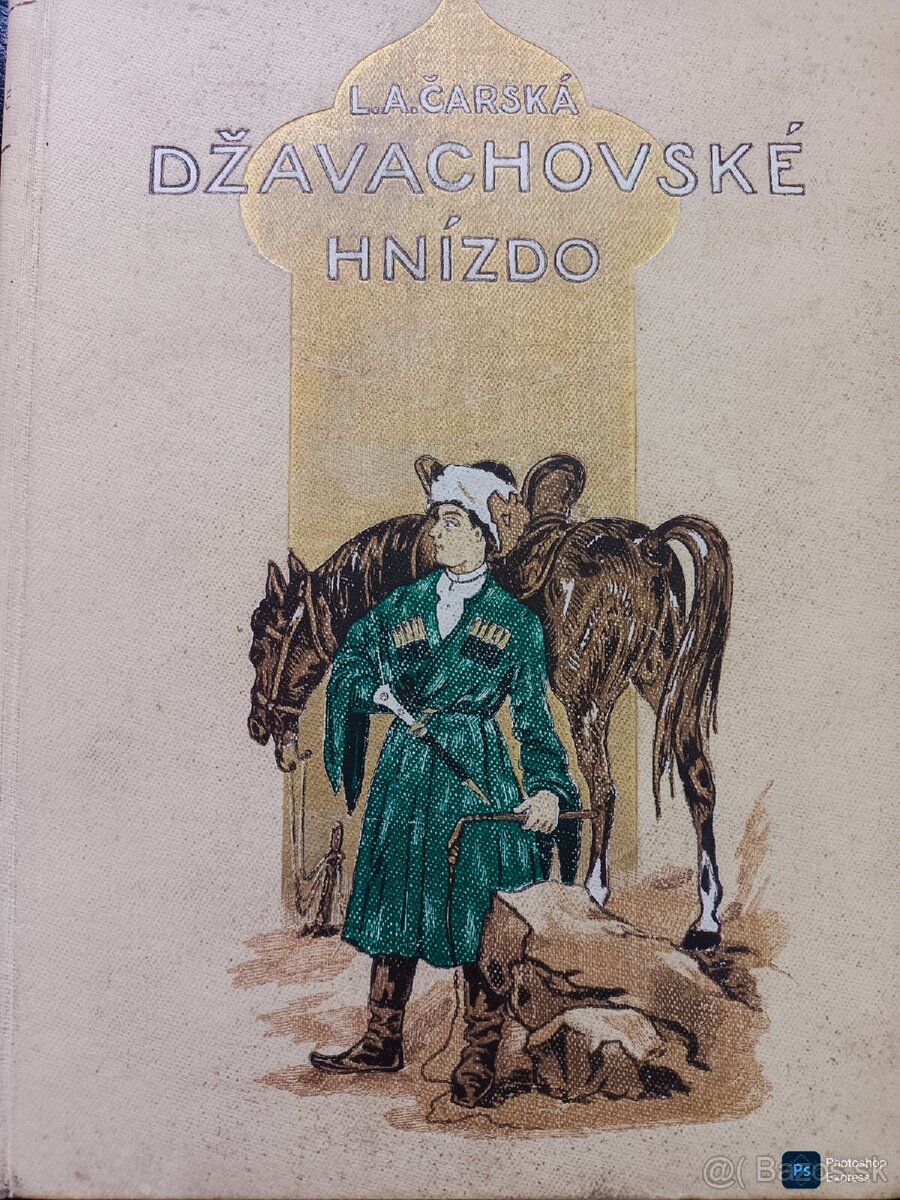 Kniha DŽAVACHOVSKÉ HNÍZDO L.A.ČARSKÁ rok vyd 1919