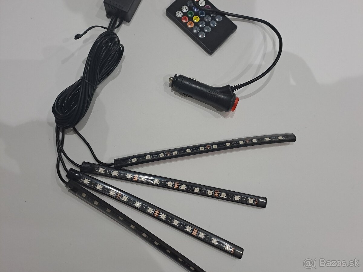 Podsvietenie do interiéru auta