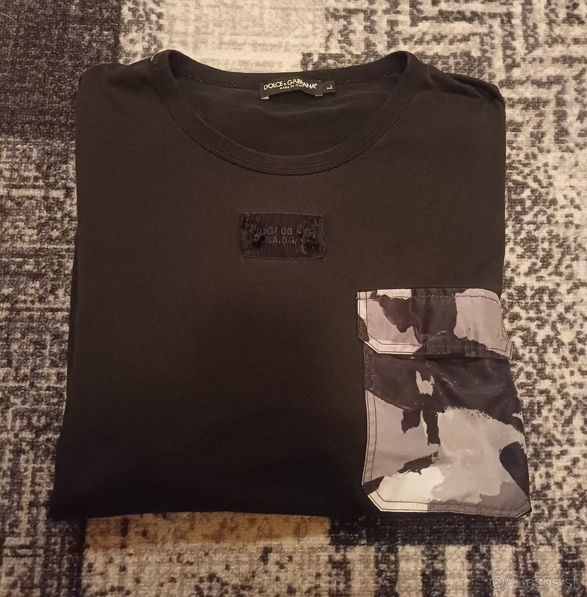 Dolce & Gabbana čierne oversize