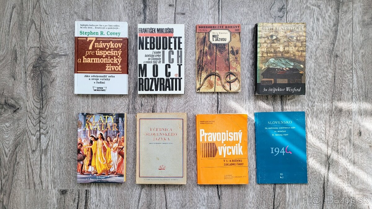 Rôzne knihy