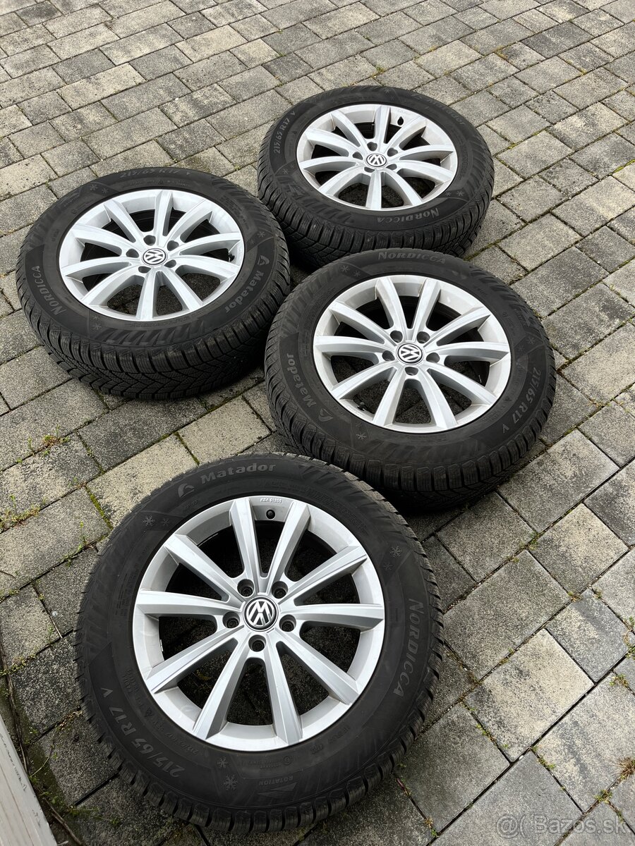 VW ZIMNÉ KOLESÁ 215/65/17