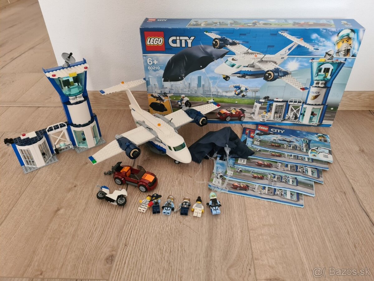 Velke lego city 60210 letecka policajna zakladna