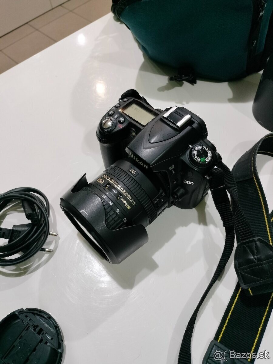 Nikon D90 + Objektív Nikkor