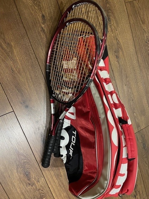 Tenisové rakety + tenisová taška