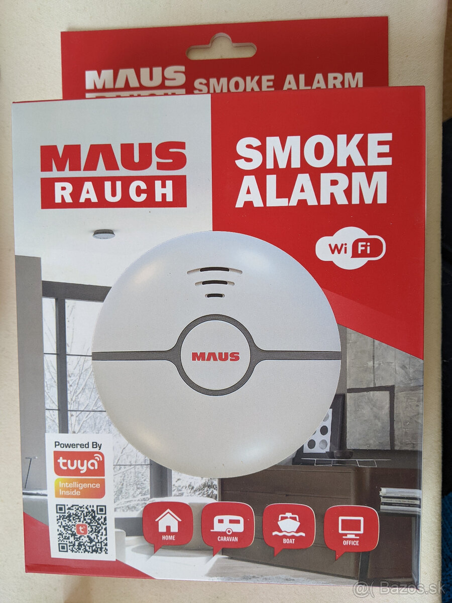 Smart dymový hlásič MAUS RAUCH