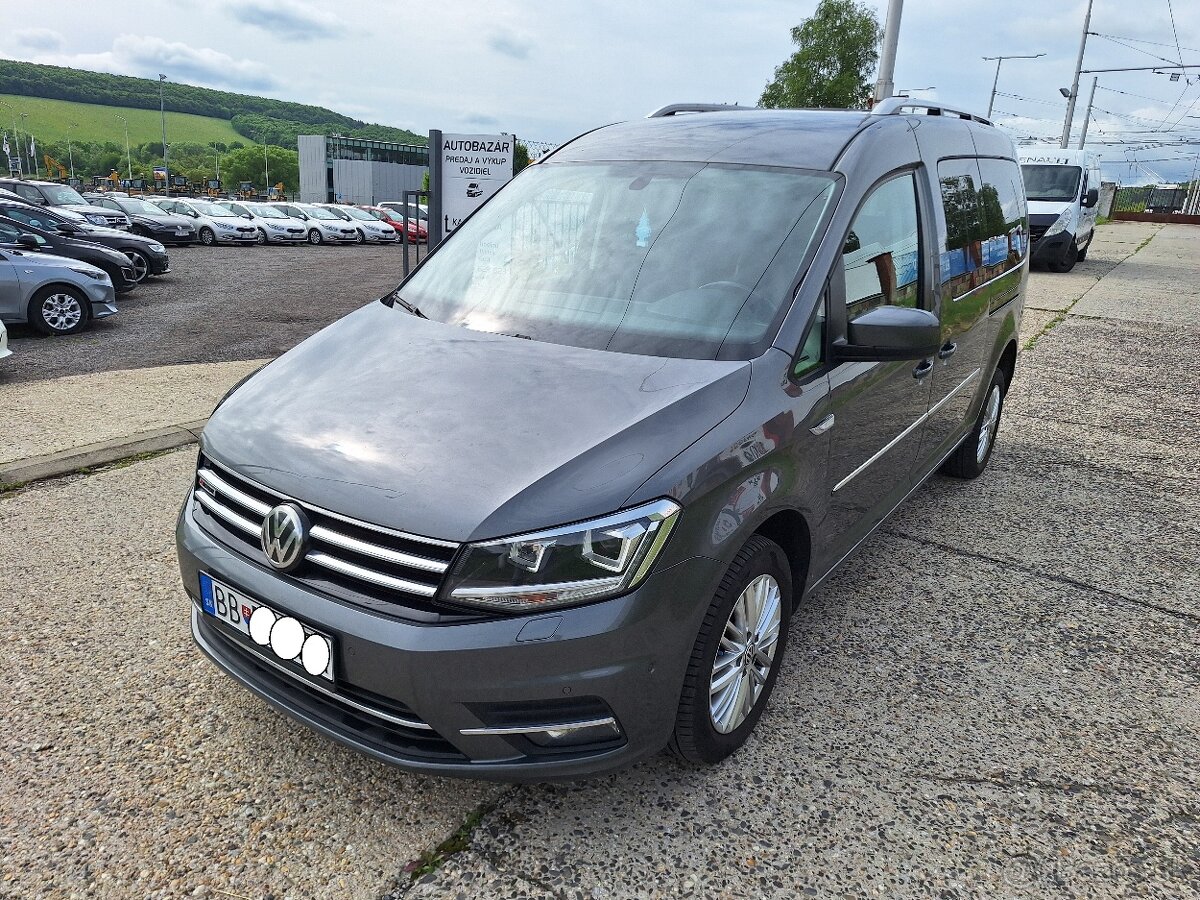 Volkswagen Caddy MAXI 2.0 TDI BMT 150k 4motion - 7 miestne