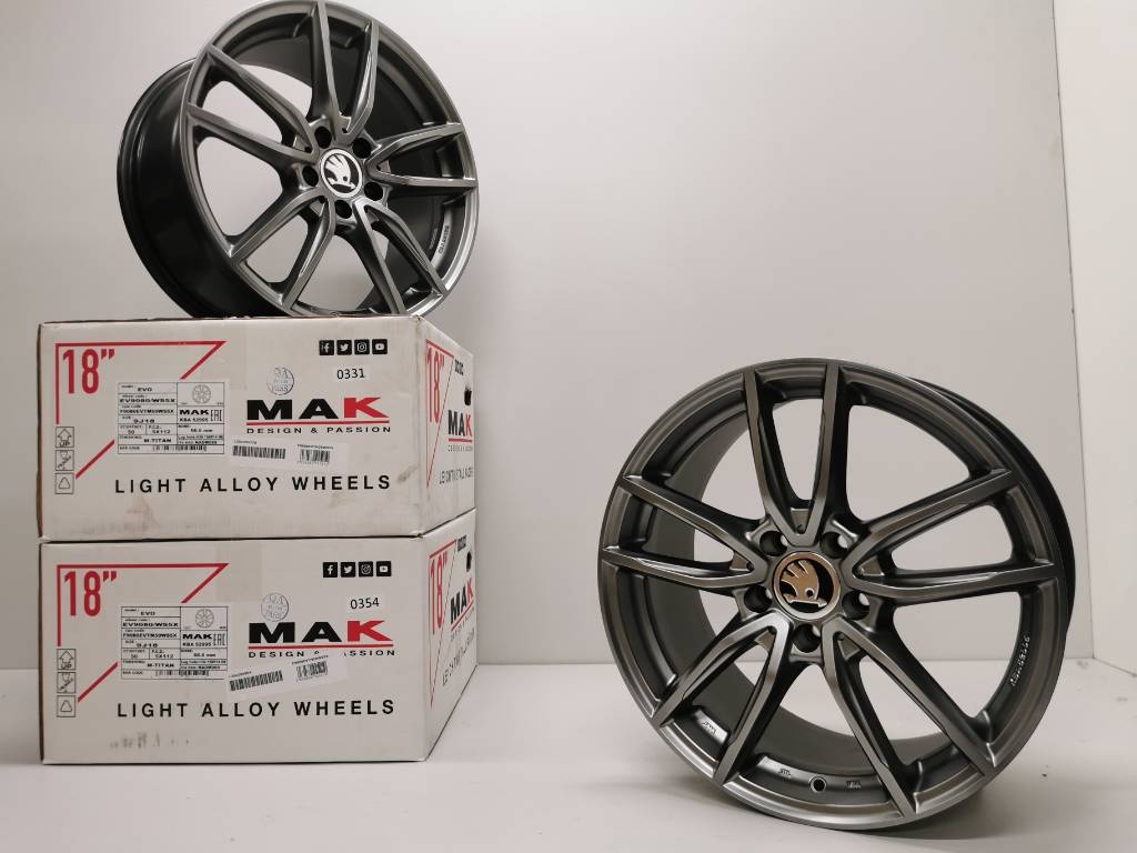 Škoda Karoq, Vw Golf alu disky 9J R18 5x112 ET50