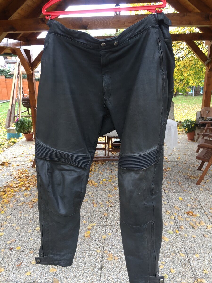 Predám používané pánske kožené moto nohavice HELD AVOLO