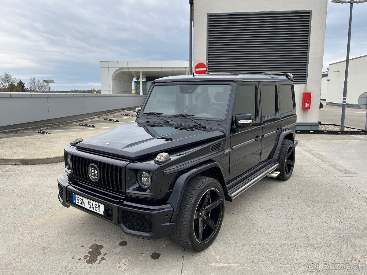 Mercedes G400d V8 BRABUS Originál LIMITED EDITION 121/251