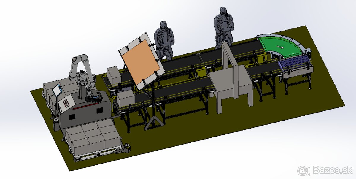 Konštruktérske práce-3D model + výrobná dokumentácia 2D