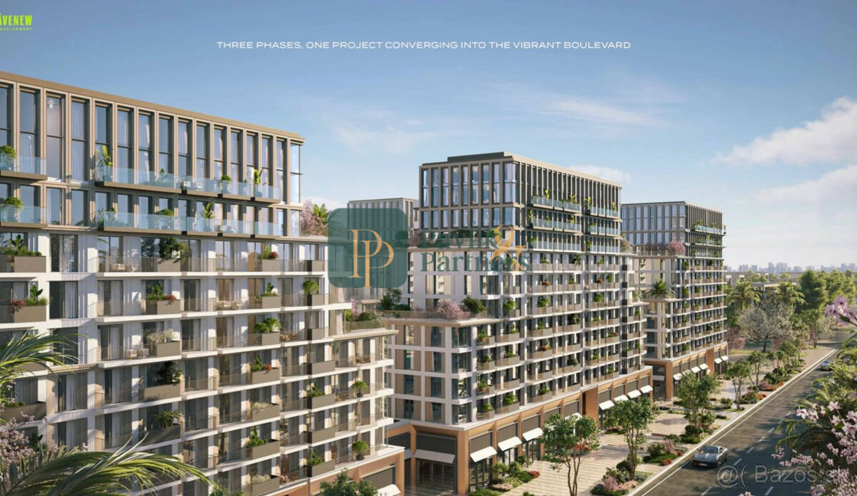 Predaj 1 spáľňový apartmán, Dubai South, poloha s vysokým po