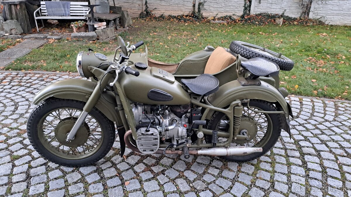 MV 750 vojenský motocykl K750