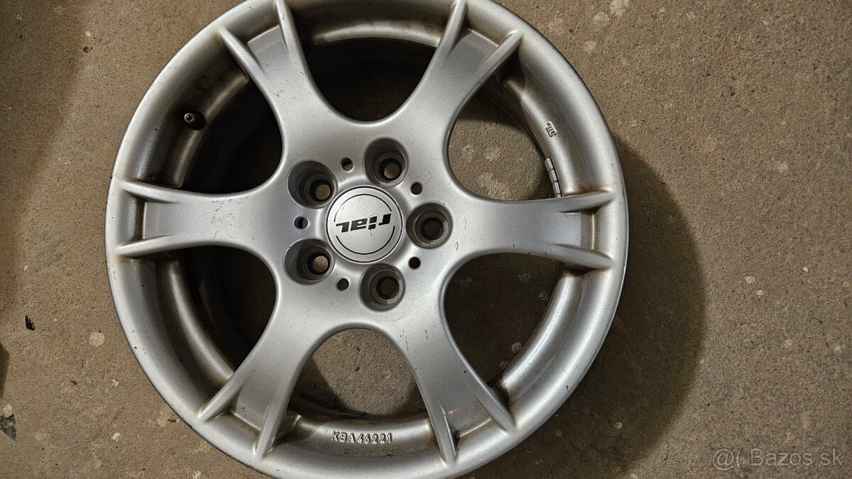 Predám  hliníkové disky na auto