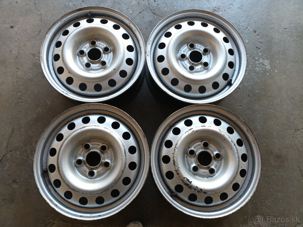 Plechové disky 5x112 r16 VW Sharan