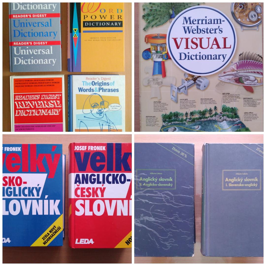 Anglické slovníky - všeobecné