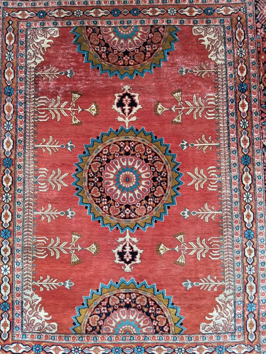 ⭐Exkluzívny 100% hodvábny Qom 164x129⭐