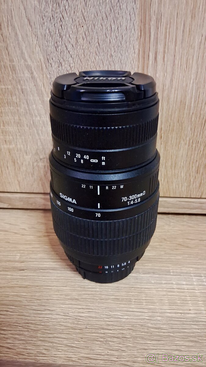 Objektív Sigma 70-300mmD 1:4-5.6