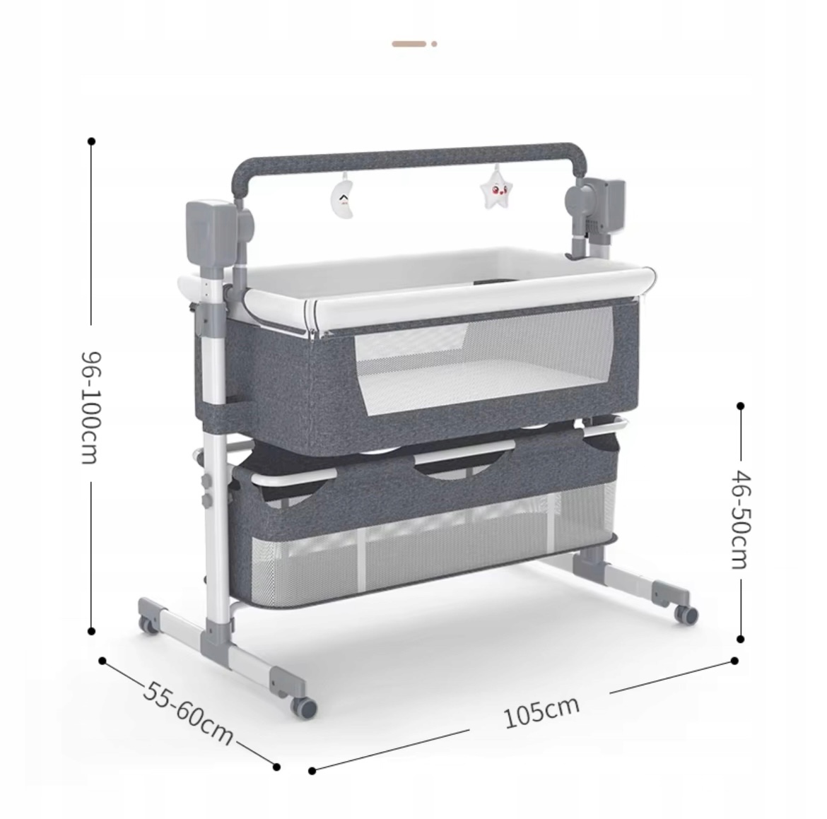 ⭐DETSKÁ POSTIEĽKA S FUNKCIOU AUTOMATICKÉHO HOJDANIA⭐