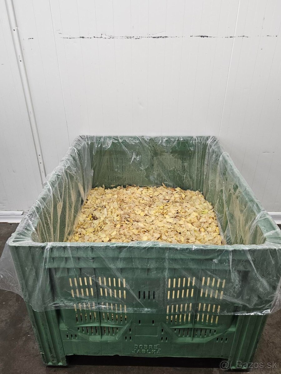 Predám zemiakové odrezky šúp - organický gastro odpad, vedľa