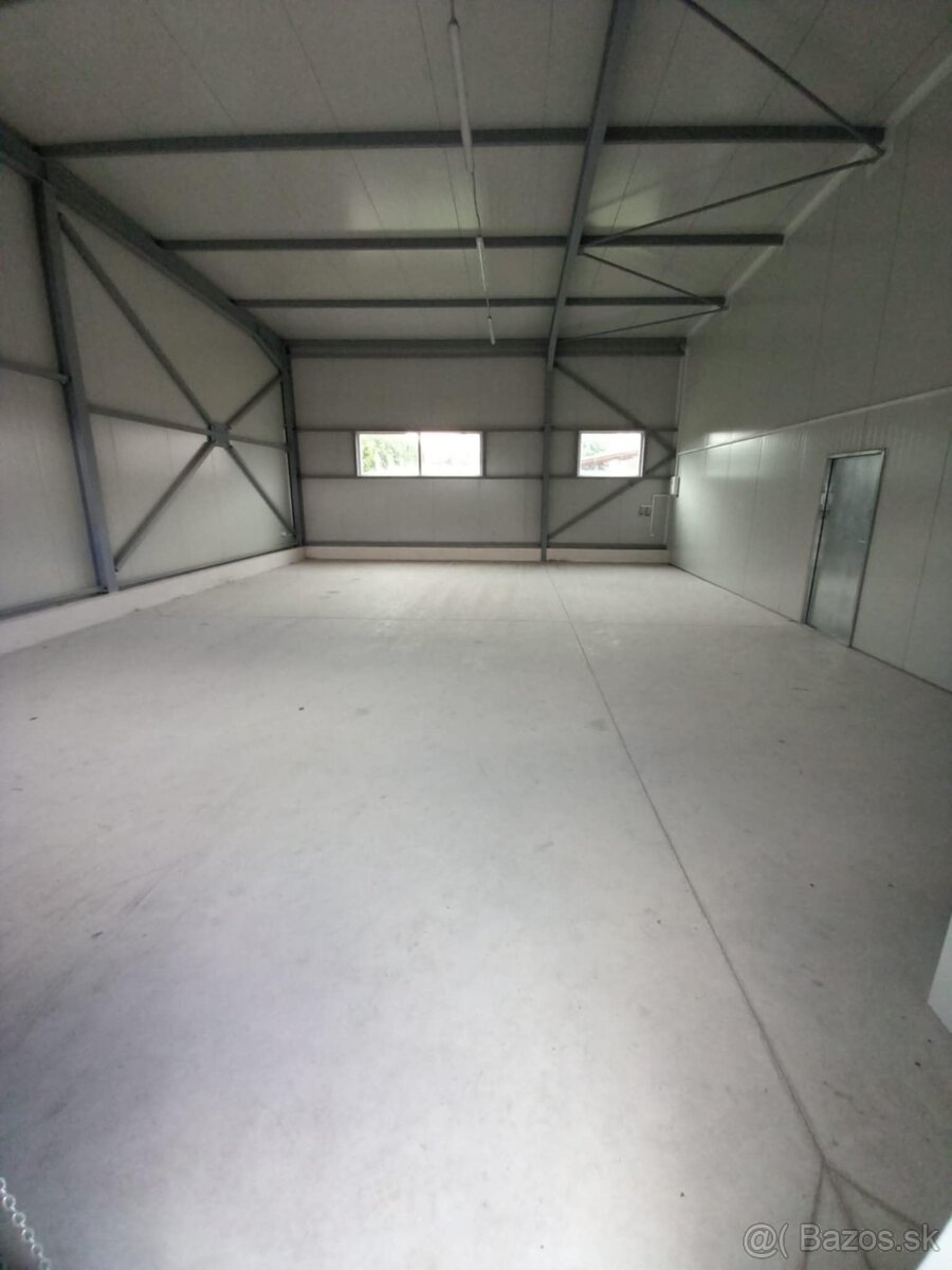 Halový priestor / garáž na prenájom