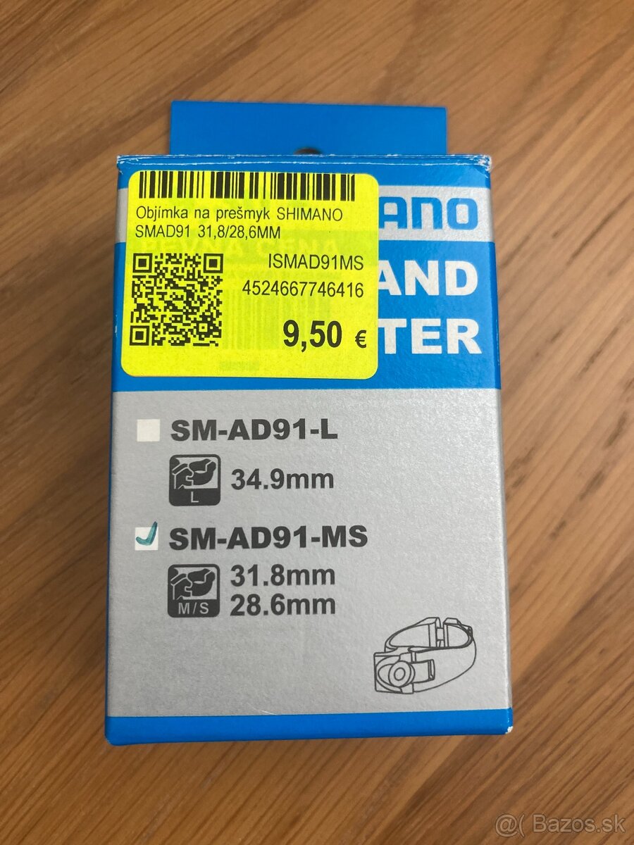 Objímka na prešmykač SHIMANO