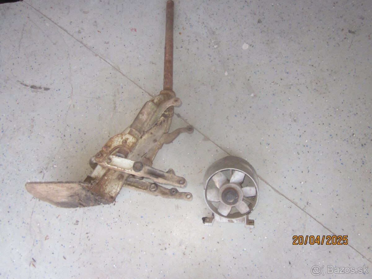 ČZ 175 prasa 502 vidlica ventilátor