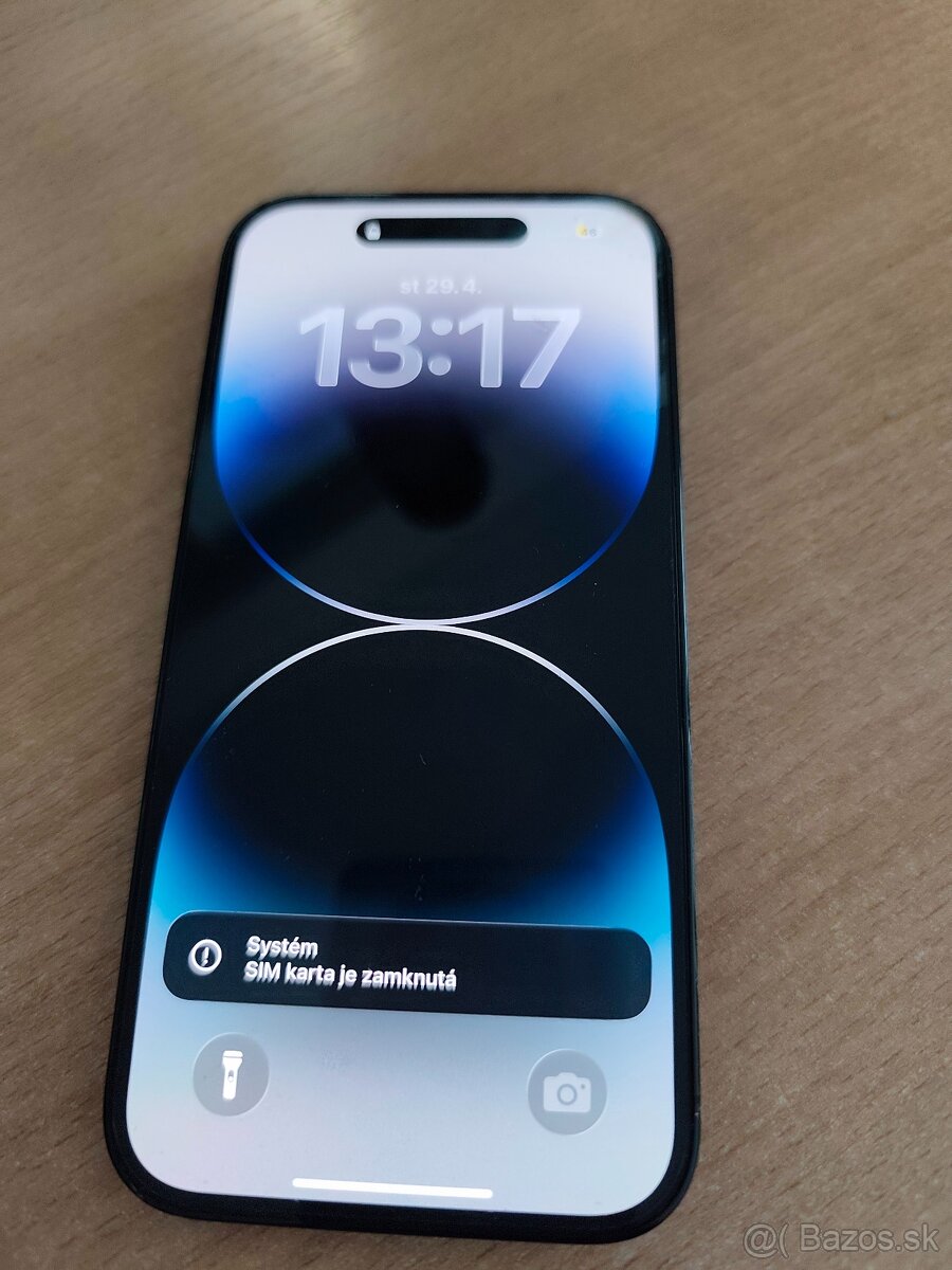 Iphone 14 pro zablokovaný