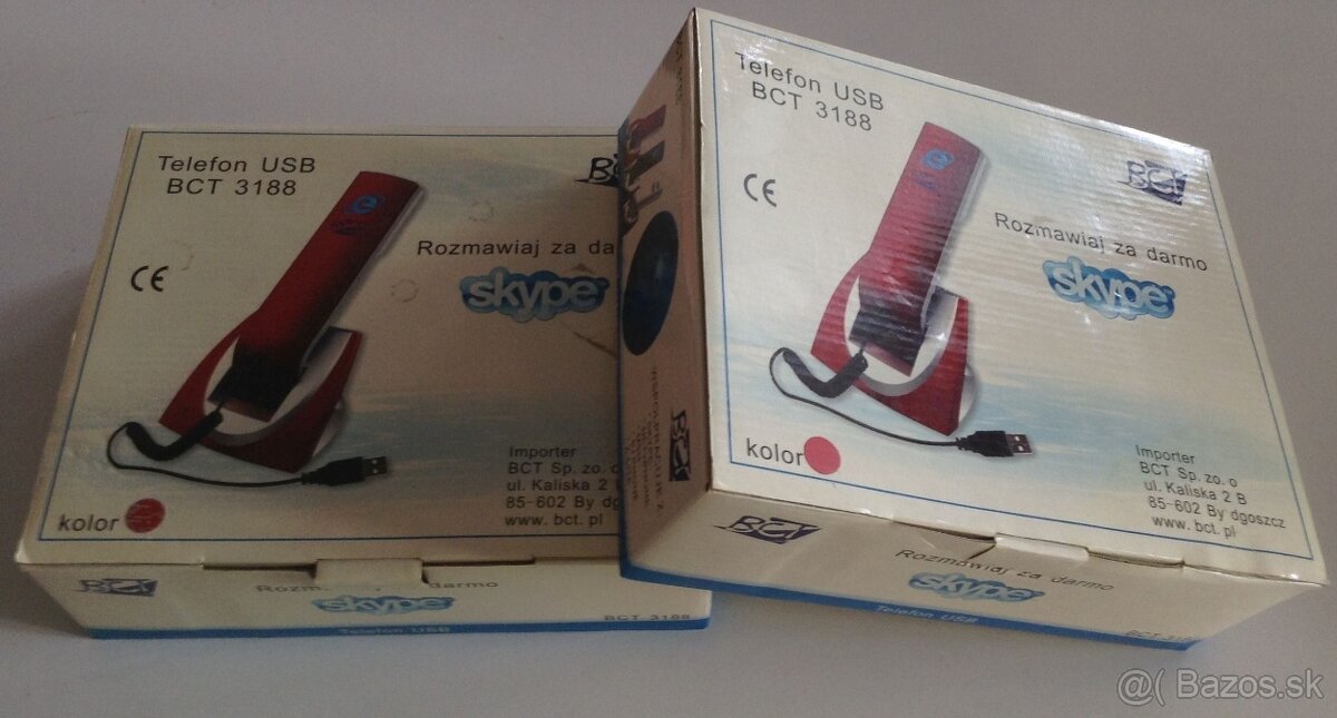 2x SKYPE-telefón
