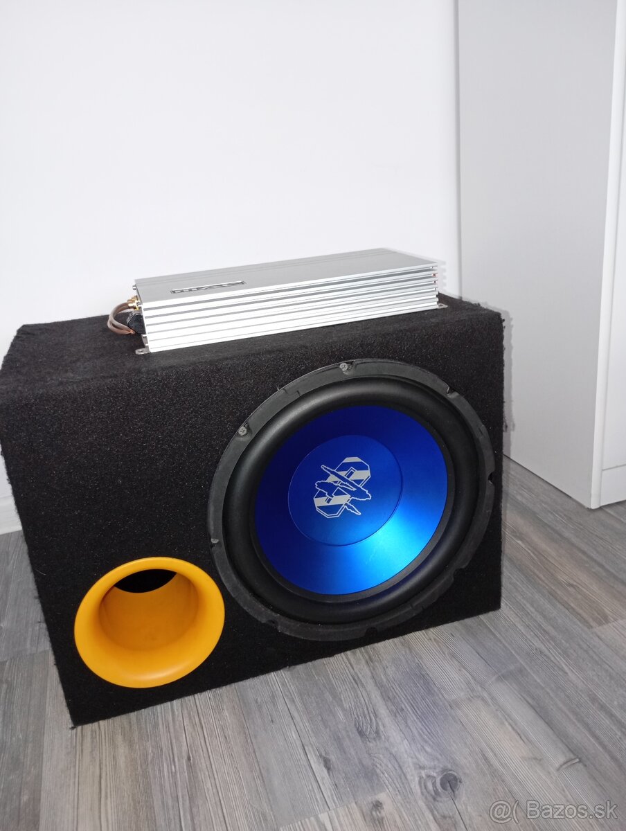 Zosilovač Mac audio + Subwoofer Ground Zero