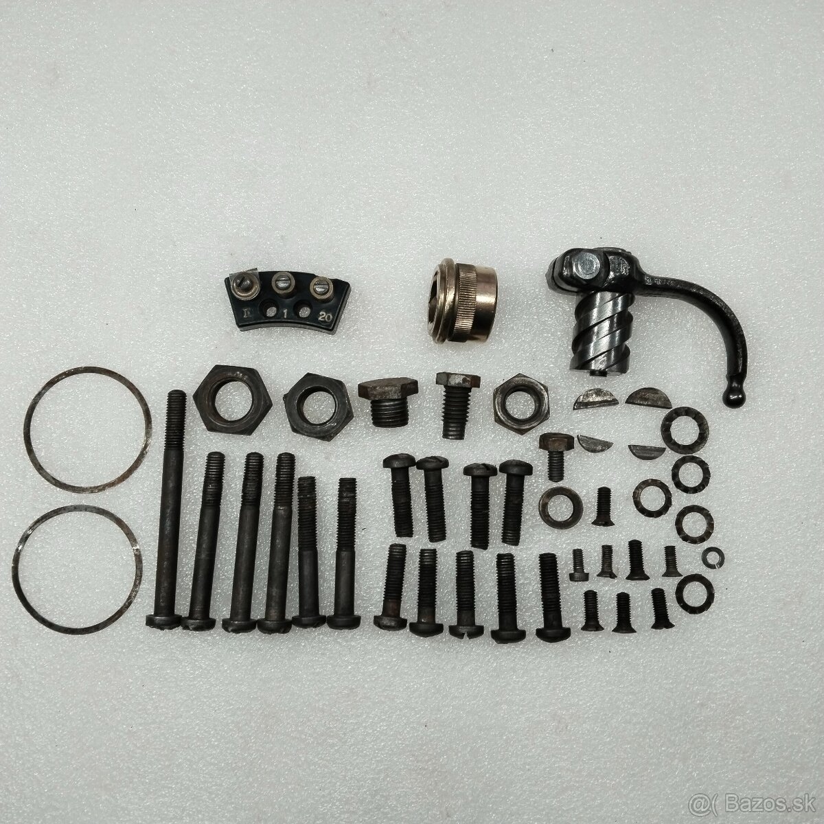 DKW 200 KS KM PÁČKA SPOJKY POUZDRO ŠROUBKY ORIGINAL KUPPLUNG