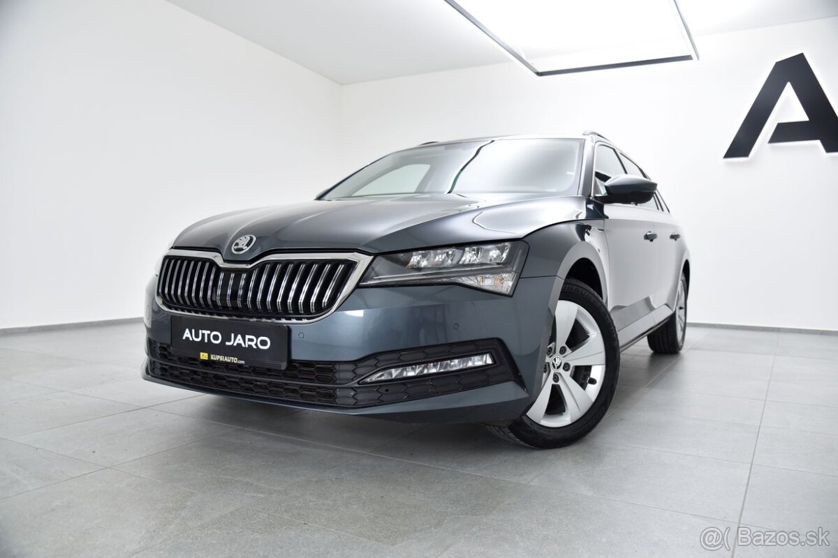 Superb Combi 2.0 TDI Style DSG, LED, Ťažné, Kamera