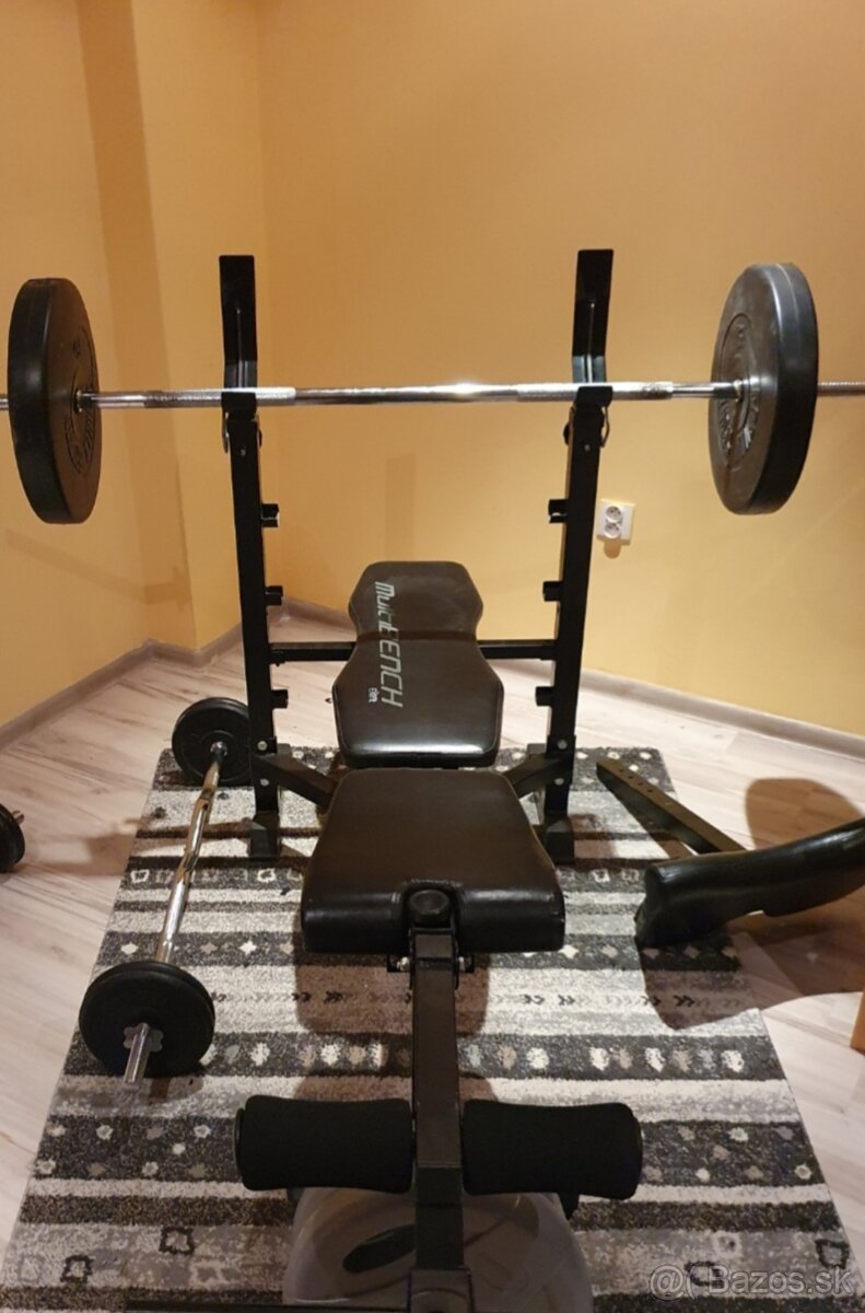 Predám fitness lavič̣ku EXIfit -MULTI BENCH