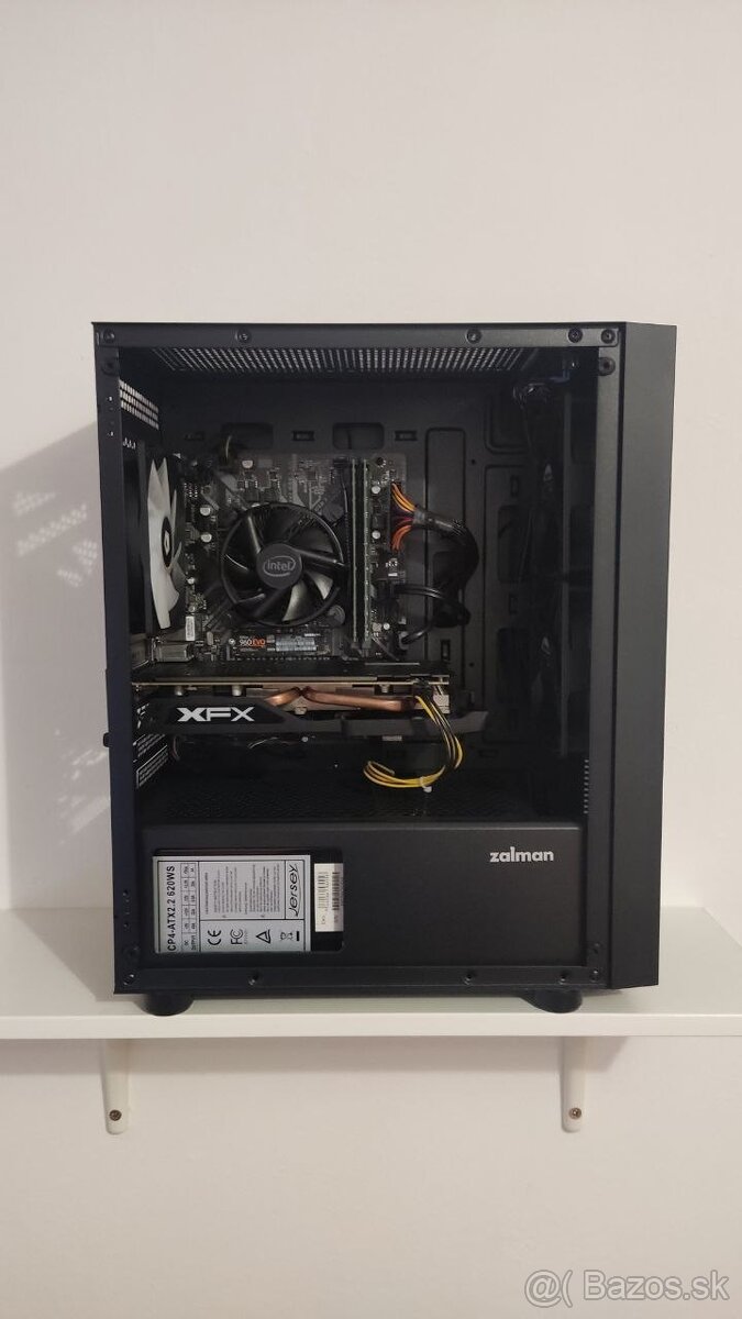 I5-8400/RX 470 8Gb + monitor HP