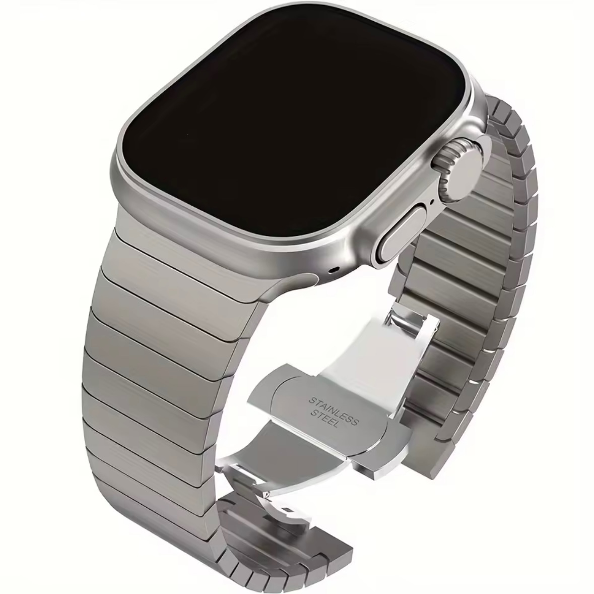 Predám luxusný nerezový remienok pre Apple Watch Ultra