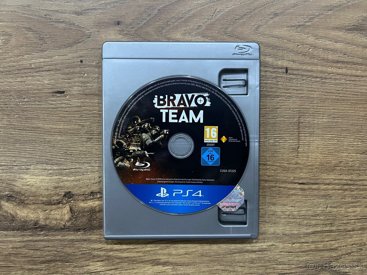Hra na PS4 - Bravo Team