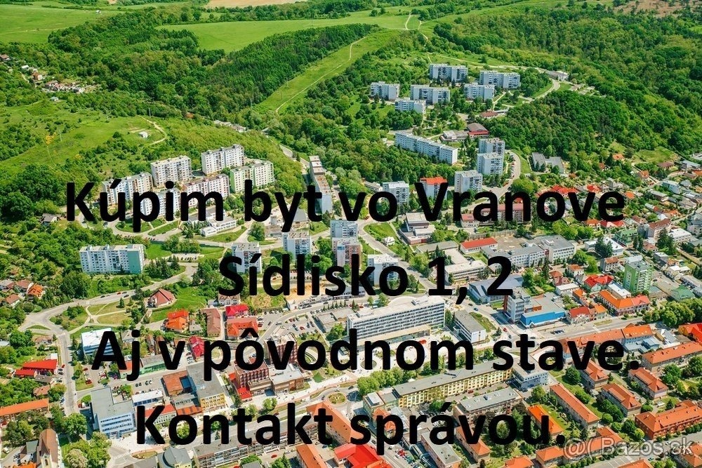Hľadám 1 -2 izbový byt