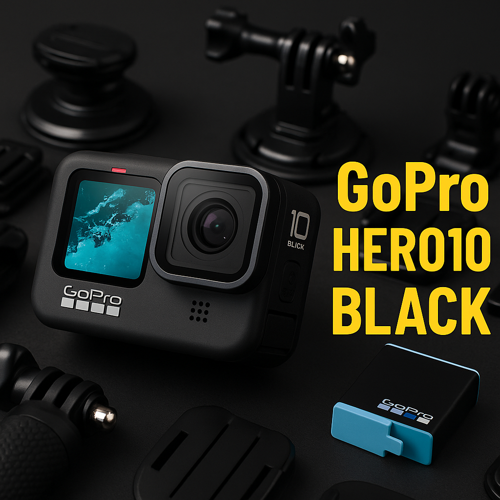 GoPro HERO10 Black – kompletný set s príslušenstvom
