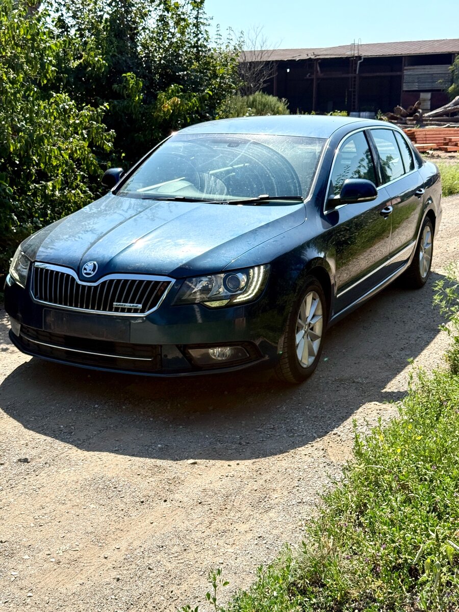 Rozpredam Škoda Superb 2 sedan facelift . 1.6 TDi 77kw