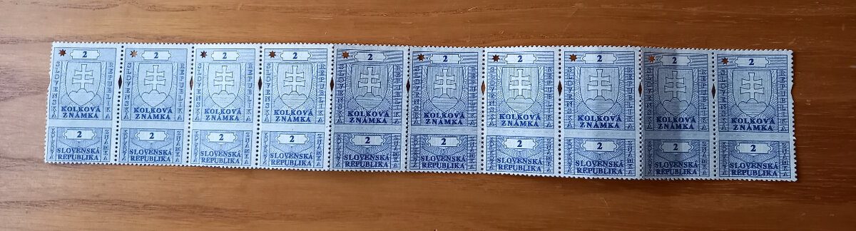 kolkové známky