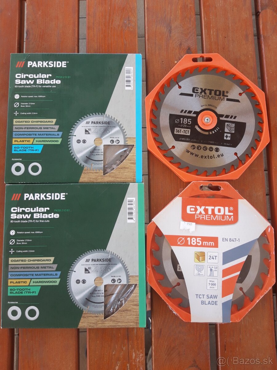 Pilovy kotuc 210 a 185 mm