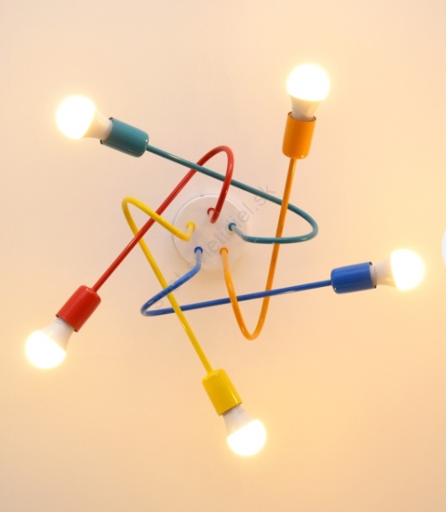 Predám detské stropné svietidlo Oxford – 5×E27 (60W)