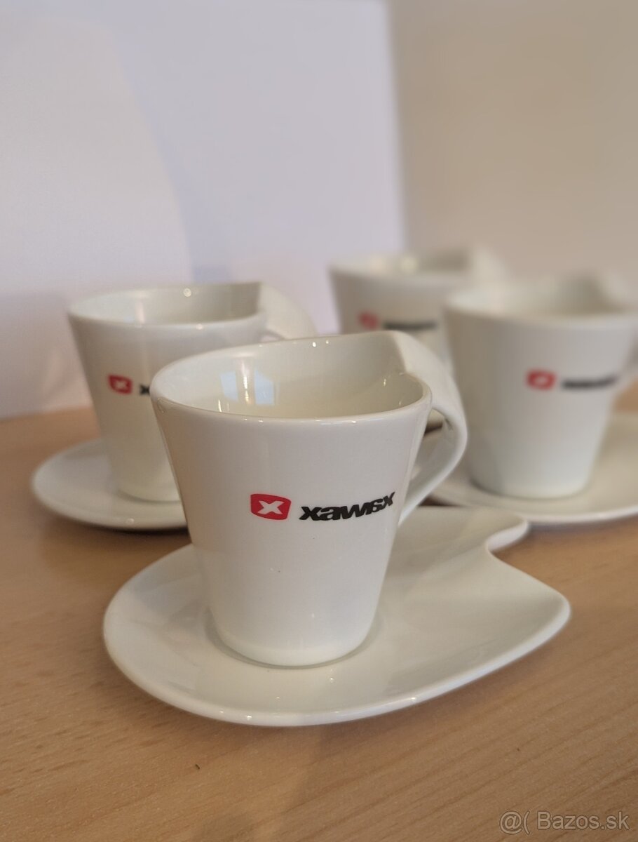 Predám kávový set reklamných šálok