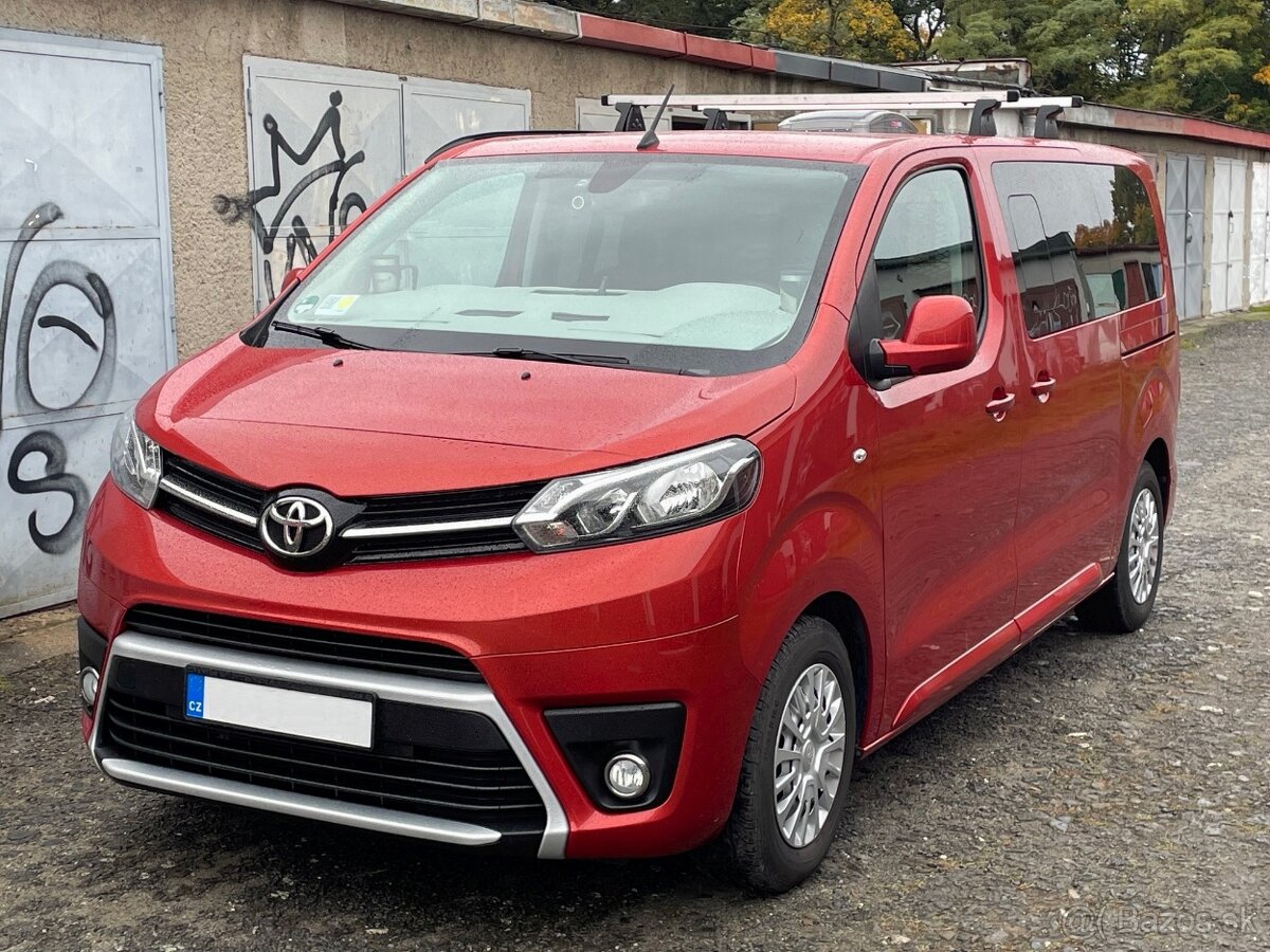 Toyota ProAce Verso 2.0 ZÁRUKA VESTAVBA CAMPING