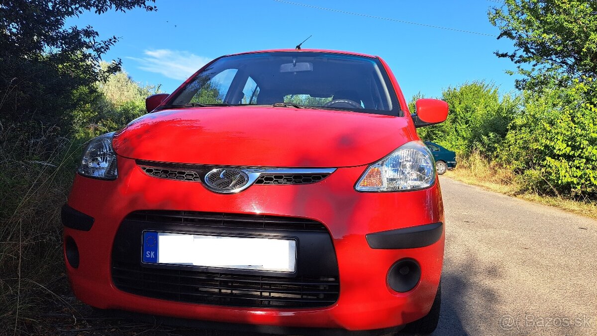 Hyundai i10 1.1i 48,5 kW | Rok 2010 | Prvý majiteľ