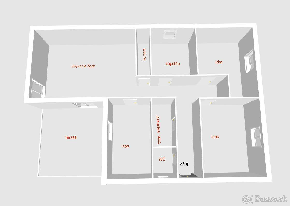 Exkluzívne iba u nás krásna novostavba v obci Uhrovec - doko