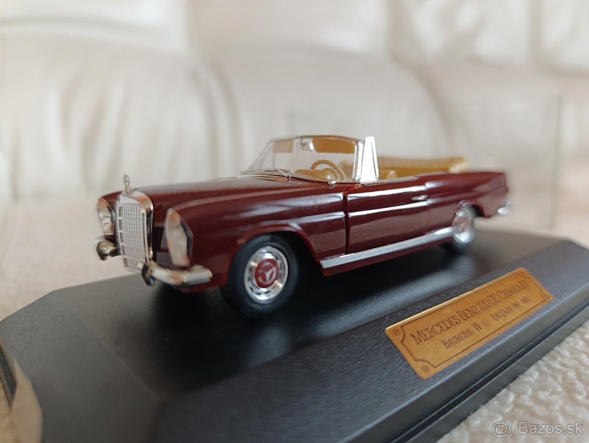 Mercedes Benz 220 SE Cabriolet 1:43 Faller