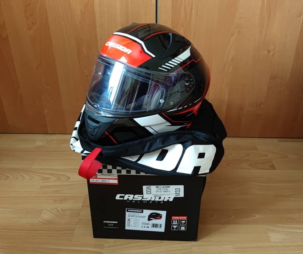 Predám novú moto prilbu Cassida Aero Drome + Pinlock