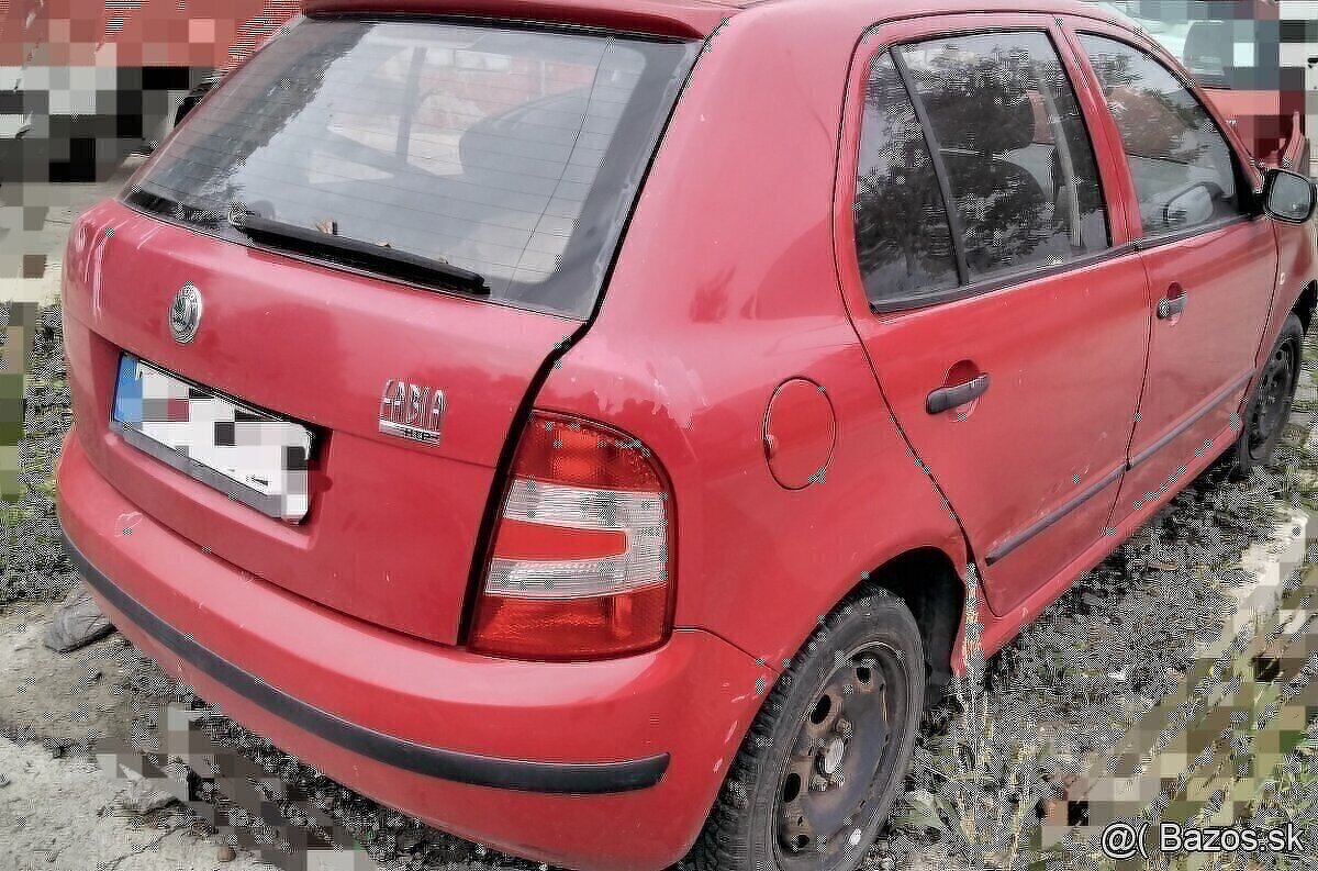 predám MOTOR BMD Škoda Fabia 1.2 MOTOR AWY, DVERE a iné Vol