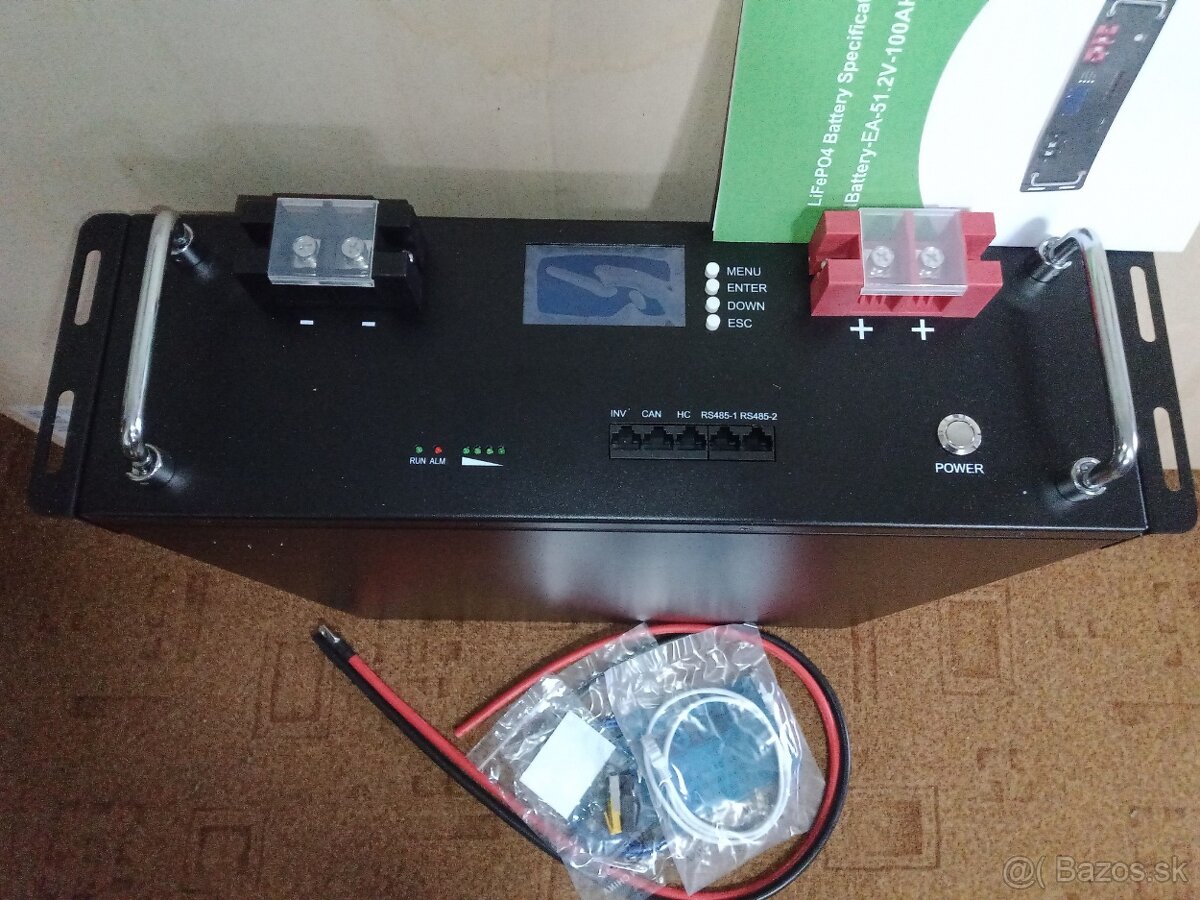 LiFePO4 akumulator, bateria 48V/100Ah