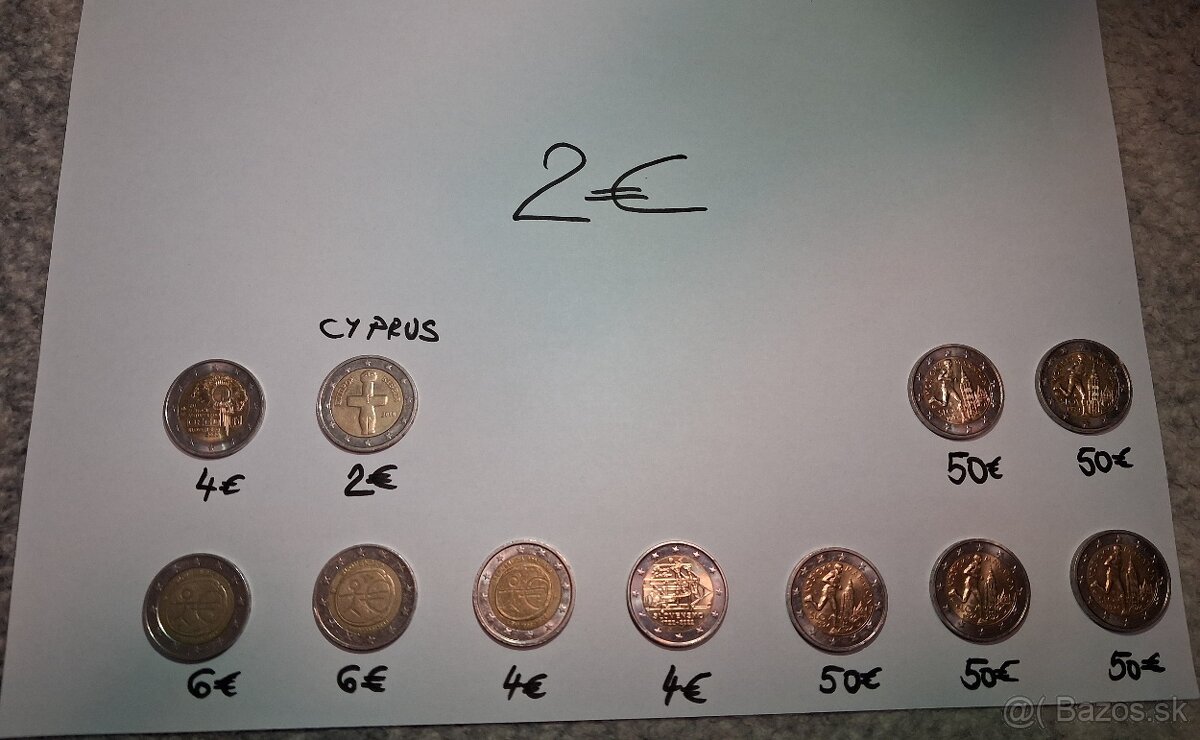 Predám zberateľské mince